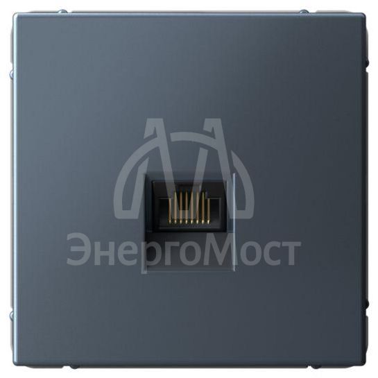 Розетка компьютерная ArtGallery RJ45 кат.6A механизм грифель SE GAL000786