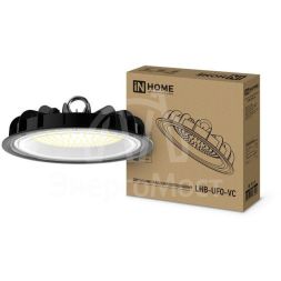 Светильник светодиодный складской LHB-UFO-VC 100Вт 230В 5000К 7500лм IP65 без пульсации IN HOME 4690612033907