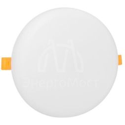 Светильник светодиодный ДВО 1109 24Вт 6500К IP20 круглый встраив. даунлайт безрамочный LUMA EKF DLL-1109-R-24-6500