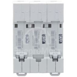 Выключатель автоматический модульный 3п С 10А 6кА ВА-103 SchE 12303DEK