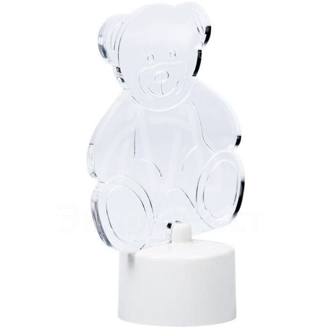 Фигура светодиодная &amp;quot;Мишка 2D&amp;quot; на подставке RGB Neon-Night 501-047