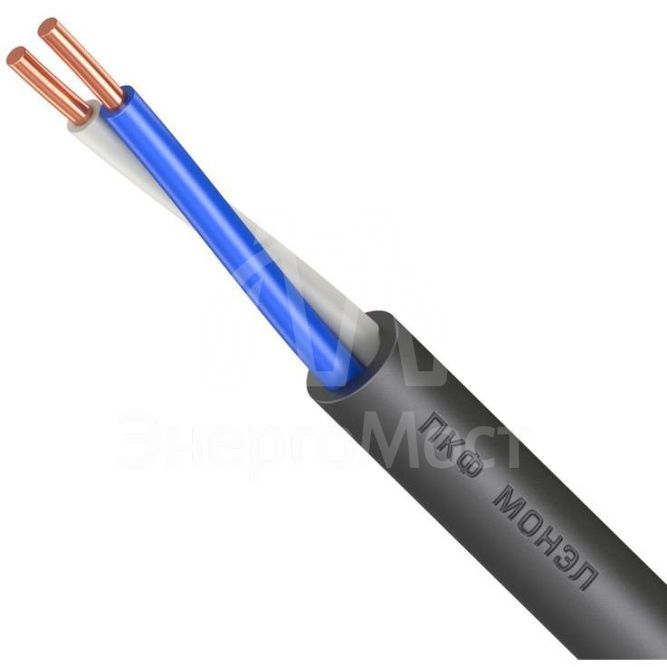 Кабель ВВГнг(А)-LS 2х1.5 (N) 0.66кВ (уп.100м) Монэл 020008200
