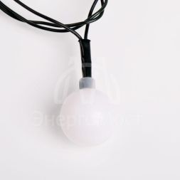 Гирлянда &amp;quot;LED-Шарики&amp;quot; 5м d=25мм 25LED RGB темно-зел. провод 6Вт 220В IP20 NEON-NIGHT 303-559