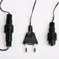 Гирлянда &amp;quot;LED-Шарики&amp;quot; 5м d=25мм 25LED RGB темно-зел. провод 6Вт 220В IP20 NEON-NIGHT 303-559