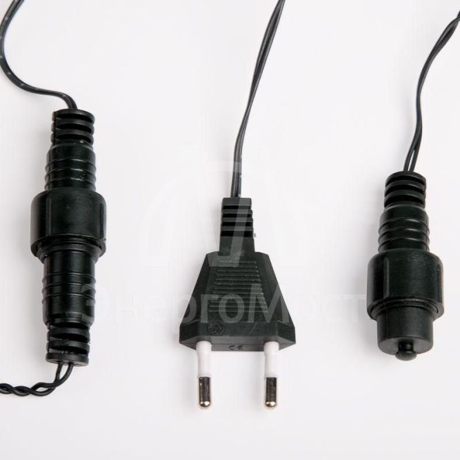 Гирлянда &amp;quot;LED-Шарики&amp;quot; 5м d=25мм 25LED RGB темно-зел. провод 6Вт 220В IP20 NEON-NIGHT 303-559