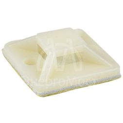 Площадка самоклеящаяся 40х40мм бел. (уп.100шт) EKF plc-40x40