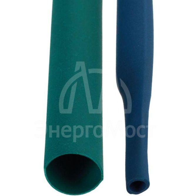 Набор трубок термоусадочных тонкостен. ТТУ 2/1; 4/2; 6/3; 8/4 (З; С; К; Ч) 20х8см разноцвет. IEK UDRS-D2-D8-10-3