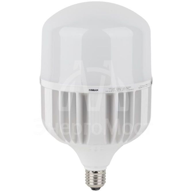 Лампа светодиодная LED HW T 80Вт (замена 800Вт) матовая 4000К нейтр. бел. E27/E40 8000лм угол пучка 200град. 140-265В PF&amp;amp;gt;/=09 OSRAM 4058075576933