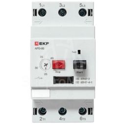 Выключатель автоматический для защиты двигателя АПД-80 25-40А EKF apd80-me-40