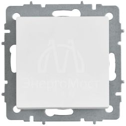 Выключатель проходной 1-кл. СП BRITE ВС10-1-6-БрАБ 10А механизм арктич. бел. IEK BR-V12-0-10-K91