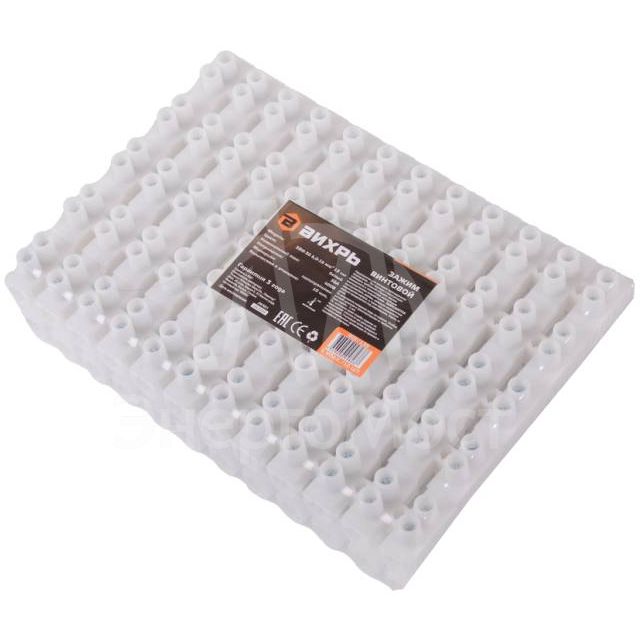 Зажим винтовой ЗВИ-30 6.0-16 мм2, 12 пар Вихрь