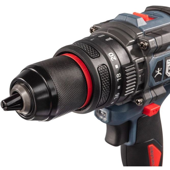 Дрель-шуруповерт ударная DB-20-160 (без АКБ и заряд. устр.) КВТ 104539