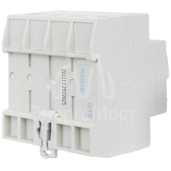 Выключатель дифференциального тока (УЗО) 4п 25А 30мА тип AC ВД1-63 IEK MDV10-4-025-030