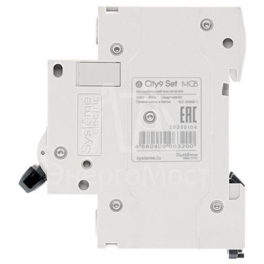 Выключатель автоматический (АВ) B 40А 3P 4.5кА 400В City9 Set SE C9F14340