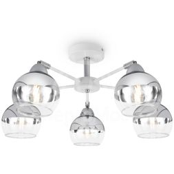 Светильник Jasper 60Вт E27х5 IP20 подвесной Freya FR5225PL-05W