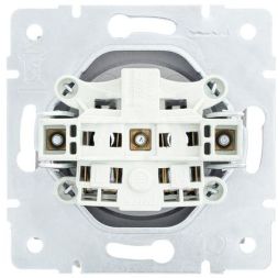 Розетка 1-м СП Vesna без заземл. ПБТ механизм платина LEZARD 742-3588-121B