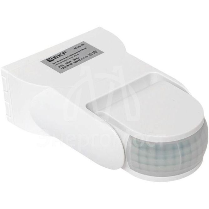 Датчик движения (ИК) MS-40 настен. 1200Вт 180град. до 12м IP65 PROxima EKF dd-ms-40