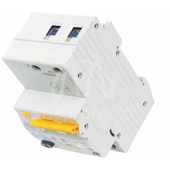 Выключатель автоматический дифференциального тока 2п C 25А 30мА тип AC 4.5кА АД-12 IEK MAD10-2-025-C-030