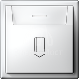 Выключатель карточный ArtGallery 10А без задержки времени быстрозажим. клем. бел. SE GAL000114S