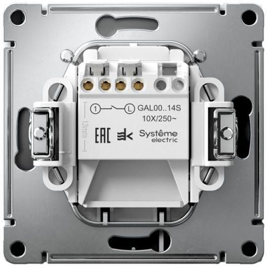 Выключатель карточный ArtGallery 10А без задержки времени быстрозажим. клем. бел. SE GAL000114S