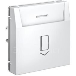 Выключатель карточный ArtGallery 10А без задержки времени быстрозажим. клем. бел. SE GAL000114S