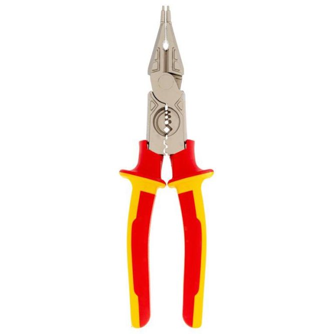 Плоскогубцы многофункциональные диэлектрические 238мм со съемником Kranz KR-12-4657-3