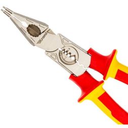 Плоскогубцы многофункциональные диэлектрические 238мм со съемником Kranz KR-12-4657-3