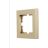 Рамка 1-м VESNA горизонт. без вставки зол. LEZARD 742-3600-146