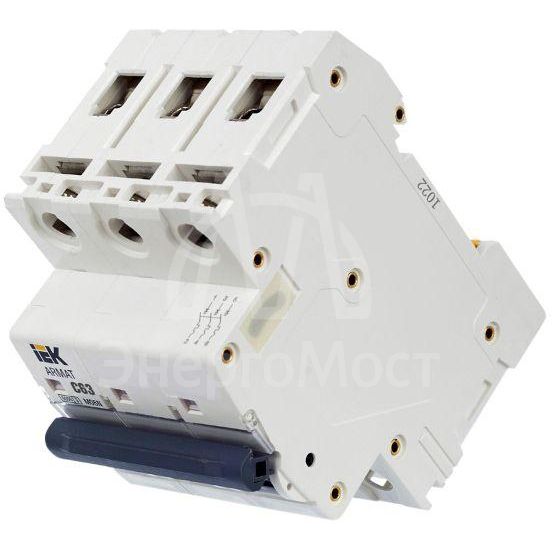 Выключатель автоматический 3п C 63А M10N ARMAT IEK AR-M10N-3-C063
