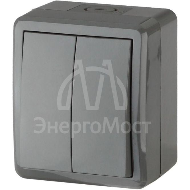 Выключатель 2-кл. ОП Эра Эксперт 10А IP54 11-1404-03 250В 10AX сер. Эра Б0020676