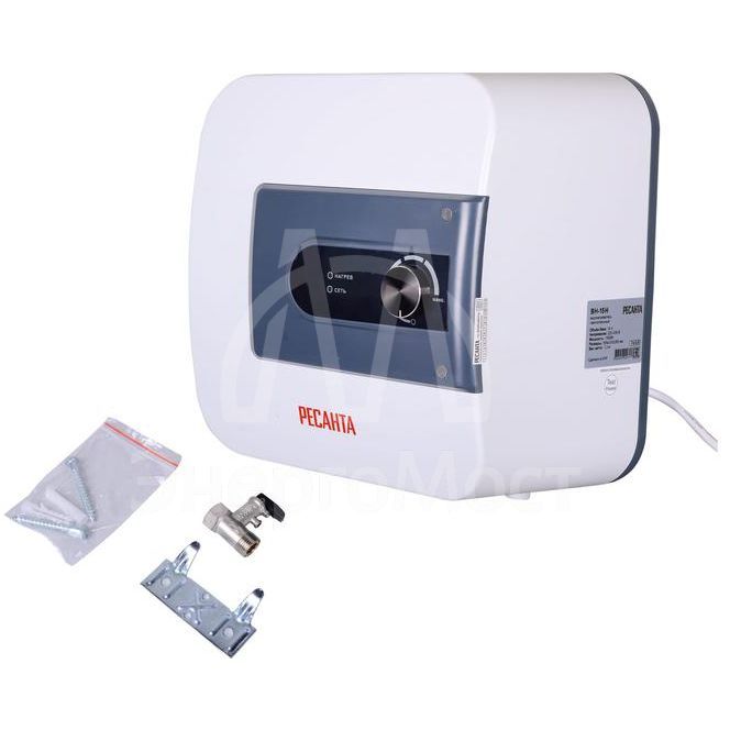 Водонагреватель накопительный ВН-15Н Ресанта 74/5/8