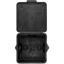 Коробка распаячная КМР-030-036 65х65х50 4 мембранных ввода черн. EKF plc-kmr2-030-036-b