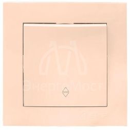 Переключатель проходной 1-кл. СП Валенсия 10А IP20 крем. PROxima EKF EWV10-025-20