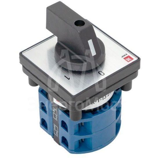 Переключатель кулачковый ПК-1-13 3П 25А &amp;quot;0-1&amp;quot; EKF pk-1-13-25