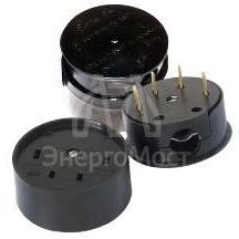 Разъем РШ-ВШ 25А 380В черн.