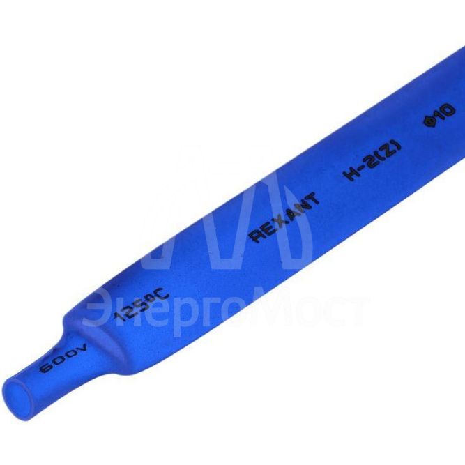 Трубка термоусадочная 10.0/5.0 1м син. REXANT 21-0006