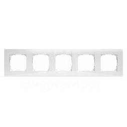 Рамка 5-м Pixel бел. TOKOV ELECTRIC TKE-PX-RM5-C01