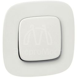 Рамка 1-м Valena Allure универсальная жемчуг Leg 754411