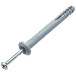 Дюбель-гвоздь SM-G гриб. манж 6х40 ведро (уп.150шт) СТРОЙМЕТИЗ 2440016