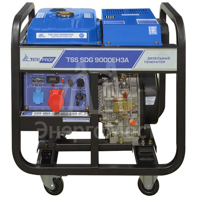 Дизель генератор TSS SDG 9000EH3A