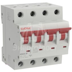 Выключатель автоматический модульный 4п C 50А 4.5кА YON max MD63S YON MD63S-4PC50