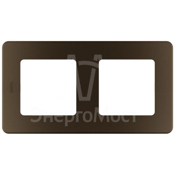 Рамка 2-м Inspiria бронз. Leg 673949