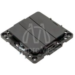 Механизм выключателя 3-кл.Стокгольм 10А черн. PROxima EKF EZV10-024-10