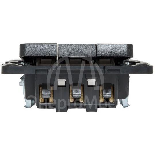 Механизм выключателя 3-кл.Стокгольм 10А черн. PROxima EKF EZV10-024-10