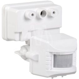 Детектор движения ДД 019 1100Вт угол обз. 120град. дальн. 12м IP44 бел. IEK LDD13-019-1100-001