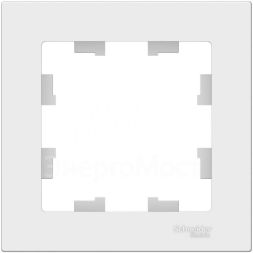 Рамка 1-пост. AtlasDesign лотос SE ATN001301