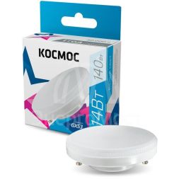 Лампа светодиодная 14Вт GX53 4500К 220В Космос Lksm_LED14wGX5345C