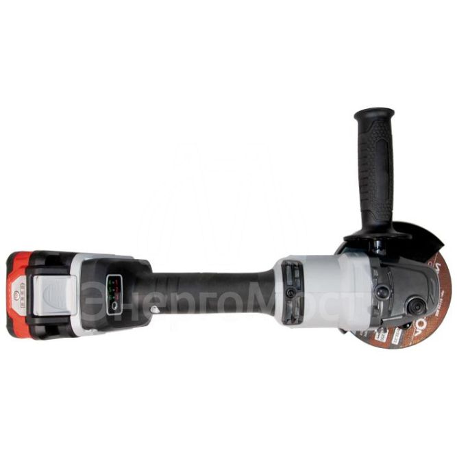 Машина шлифовальная угловая аккумуляторная бесщеточная УШМ-125/36ВМЭ 125мм АПИ 36В 2 АКБ 2.0А.ч ЗУ ИНТЕРСКОЛ 956.2.2.70