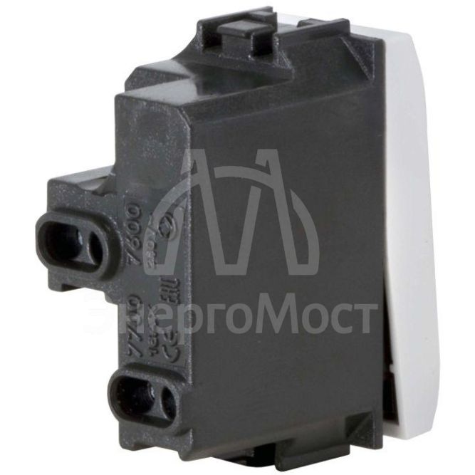 Выключатель 1-кл. 1мод. Brava 16А IP20 бел. DKC 76001B