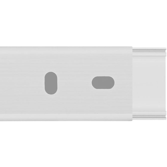 Кабель-канал 40х16 L2000 пластик бел. TOKOV ELECTRIC TKE-KK-40-16-2000-WH